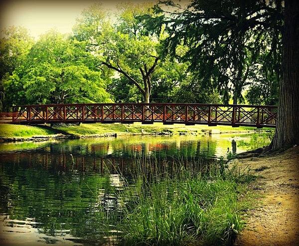 Photo of Landa Park, courtesy of City of New Braunfels