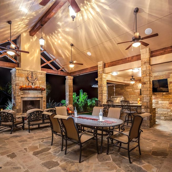 KC Custom Homes Patio