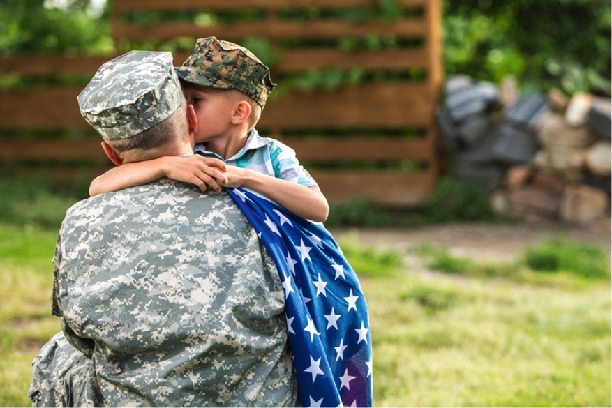 Texas_Veterans_return_home